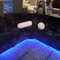 Sectional Recliner W/LED Cup Holder 