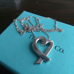 Tiffany and Co Loving Heart Necklace