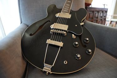 Epiphone Casino Worn Ebony Electric Guitar