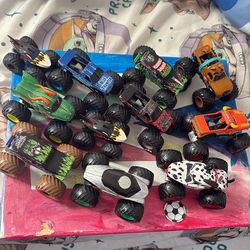 Monster jam trucks