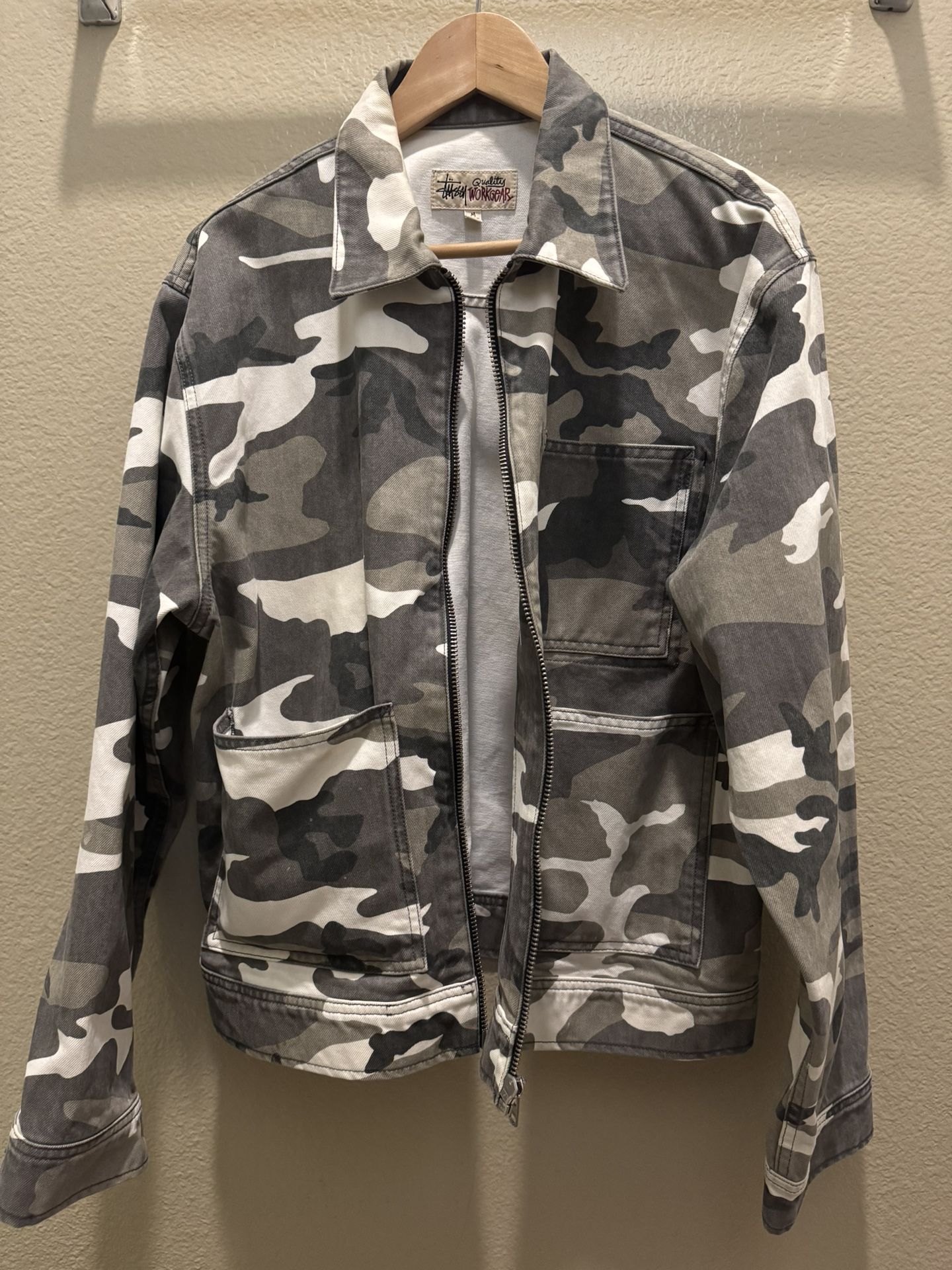 Work Jacket Stussy Camo Jacket Womens Stussy Camo Work Jacket
