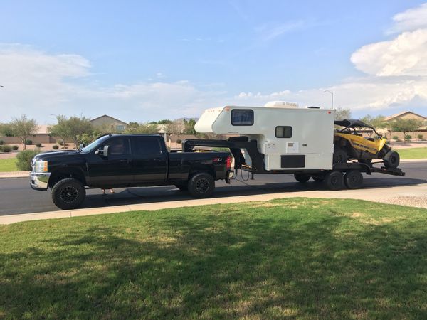 Toy hauler camper combo, krawler hauler for Sale in Mesa ...