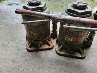 Pittsburgh Heavy Duty 20 Ton Bottle Jacks – Set of 2