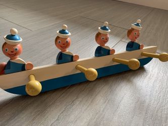 Vintage kids nautical wall hook