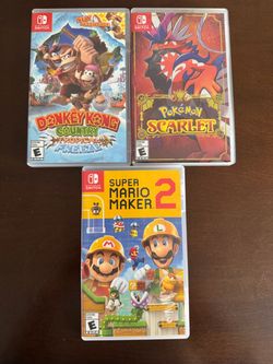 $30 each- Nintendo switch games