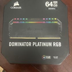 Corsair Dominator Platinum 64gb 4x16 Ddr4 3600