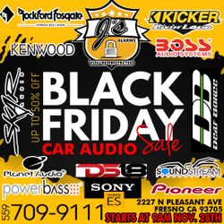 Car Audio Black Friday Sale 