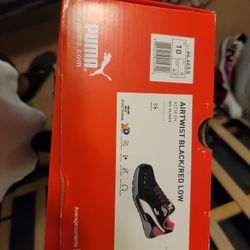 Puma Stell Toe Shoes Sz 10