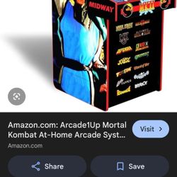 Arcade Up Brand New Mortal Kombat