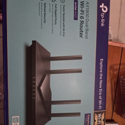 TP-Link AX1800 WiFi 6 Router V4 (Archer AX21)