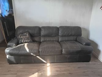 Leather couches