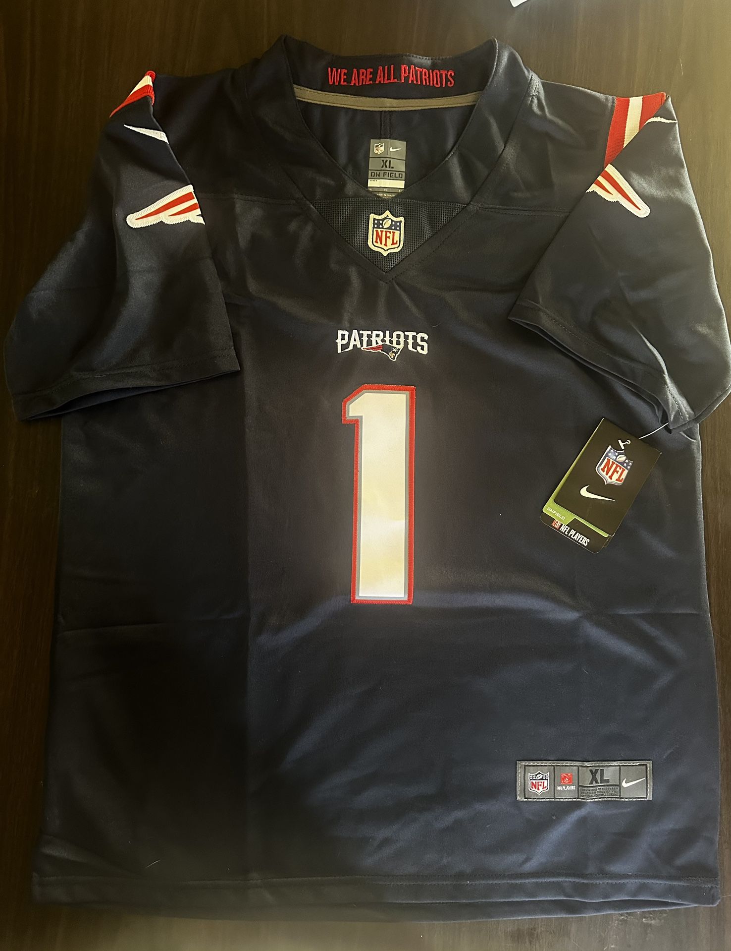 (New) KIDS Cam Newton New England Patriots Jersey