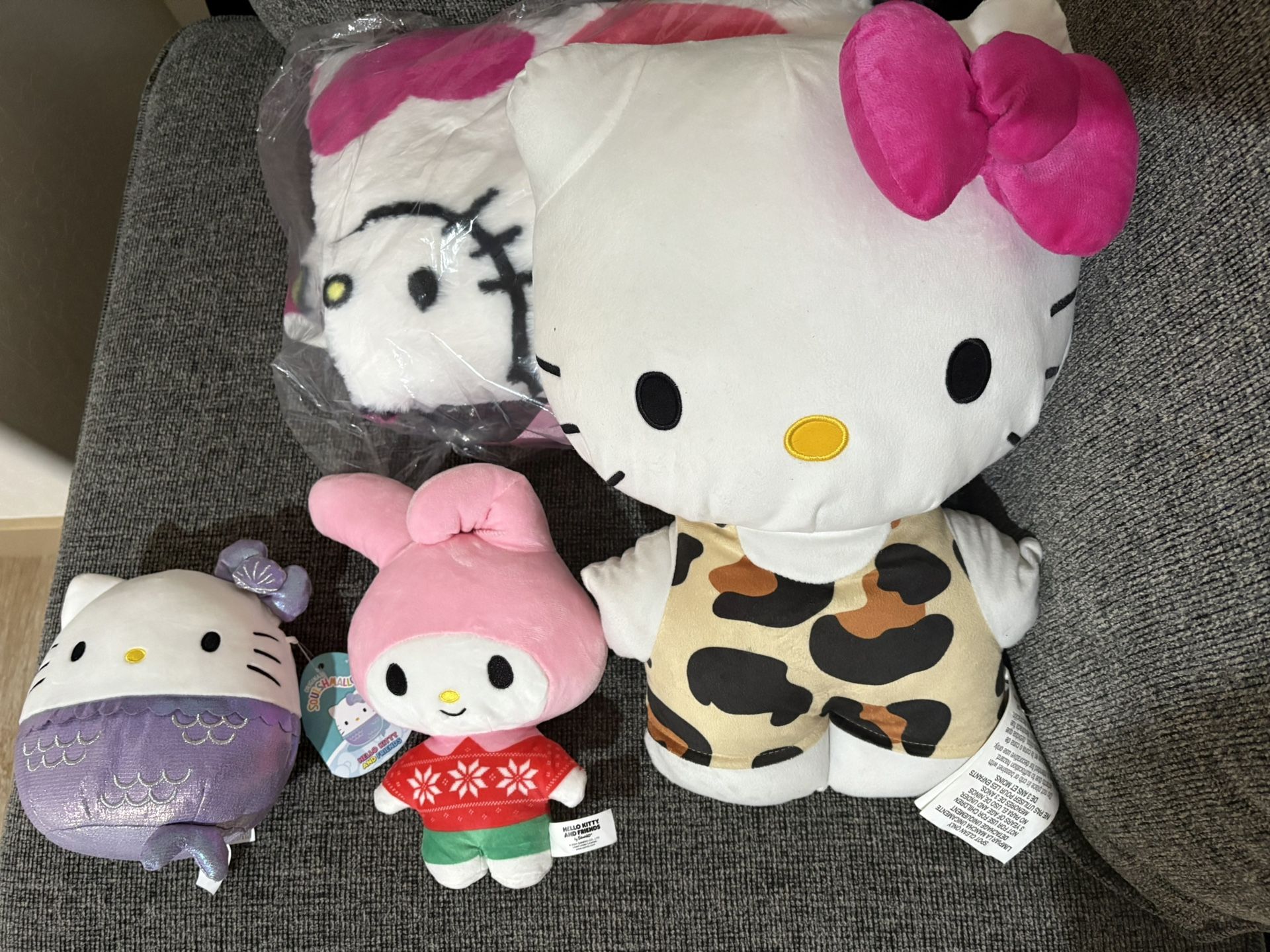 Hello Kitty Plushies 
