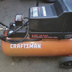 Craftsman 4HP 15 Gallon compressor 