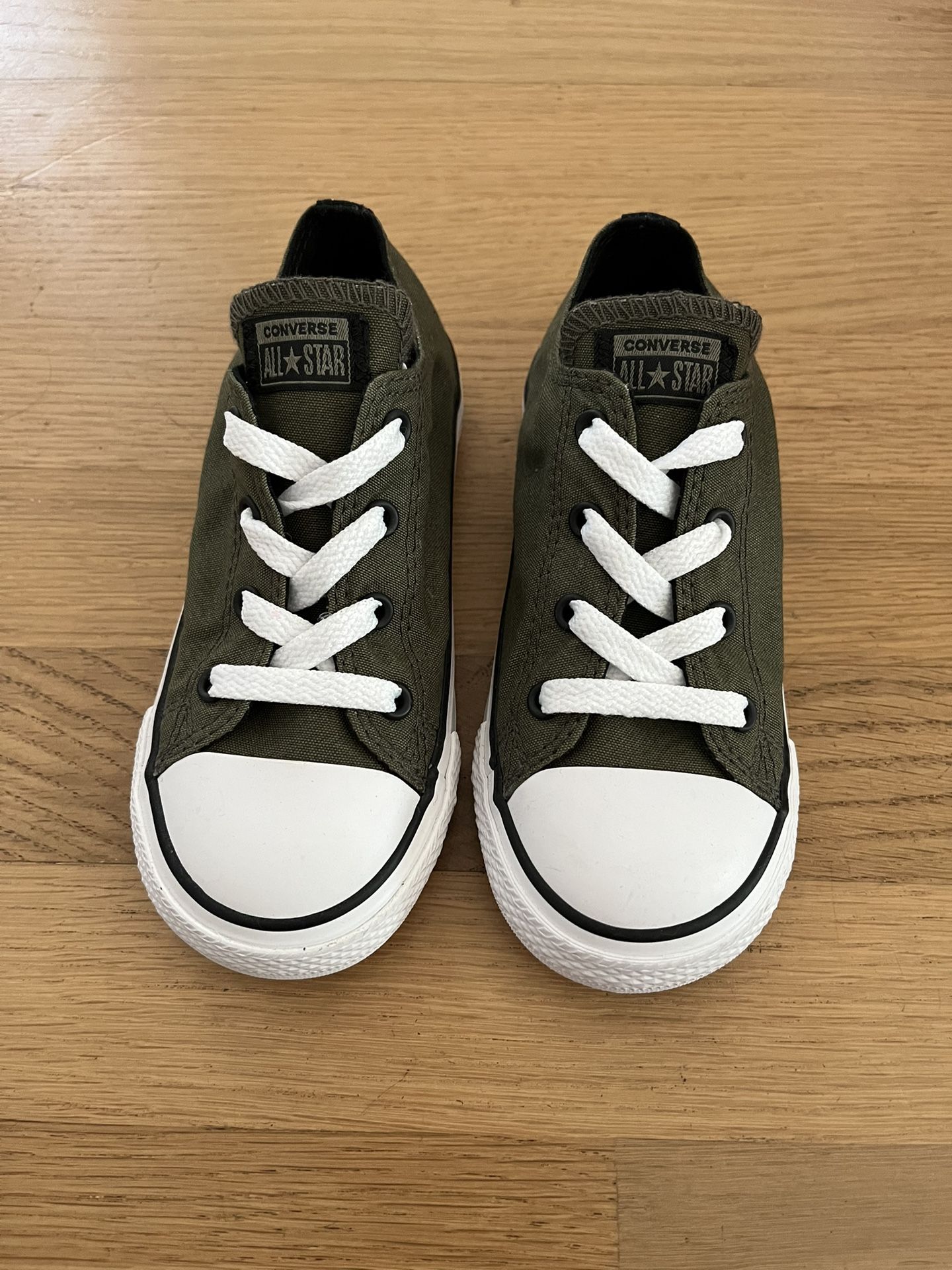Green Converse All Star Little Kid Size 10 New