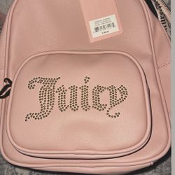 Juicy Couture Backpack And Makeup Bag