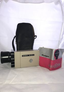 Vintage Olympus Pen8 EE Movie Camera 1:1.8 f=9 20mm zoom Lens