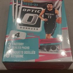 🏀🏀🏀2021 NBA Donruss Optic Basketball Hanger Box🔥 Brand New Unopened Factory Sealed‼