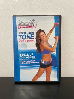 Dance Off The Inches Total Body Tone With A Twist DVD Exercise Fitness 2011