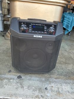 ION Block Rocker Plus 100W Bluetooth Speaker - Great Condition