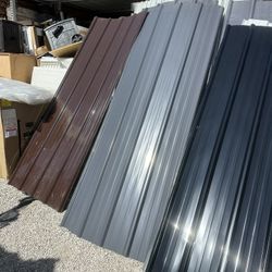 🔥 8FT x 36” Galvanized Steel Panels – NEW 🔥  Price: $35 each (tax included!)  Description: Hi everyone! We have brand new galvanized steel panels av