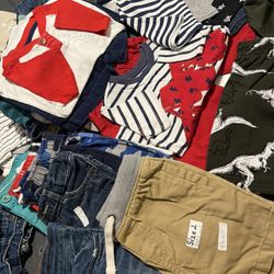 Boys..Size 2T & 3T.. Shorts, & T-Shirts..few Are New with tags $3, $4, $5 Each.. (Few Are Sets $6, $7 & $8  Sets..Shoes Jordan’s, Nikes, 