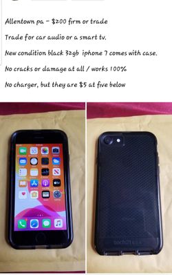 Iphone 7 - trade for car audio system