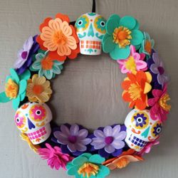 DIAS DE LAS MUERTES WREATH