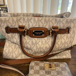 Michael Kors Satchel and Wallet