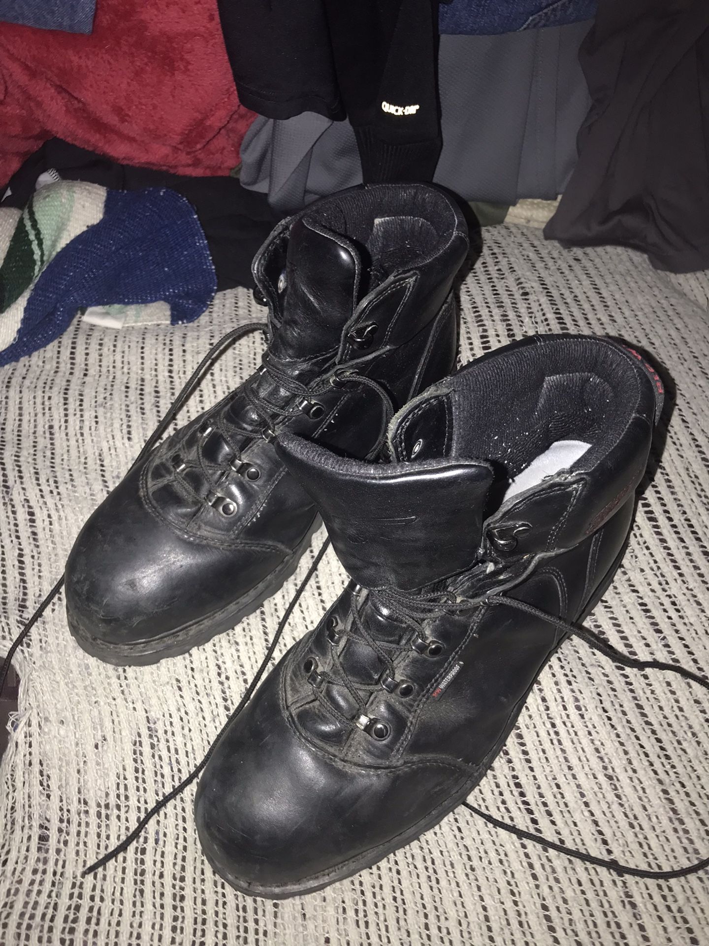 Like New Very Nice Leather Red Wing Boots Size 11 Only $60 Firm