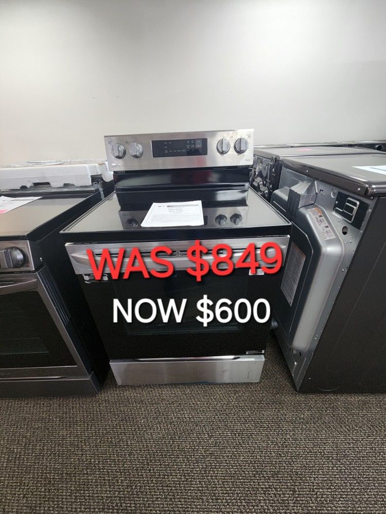 6.3 Cu. Ft. Single Oven Electric Range With Easyclean, Wifi Enabled