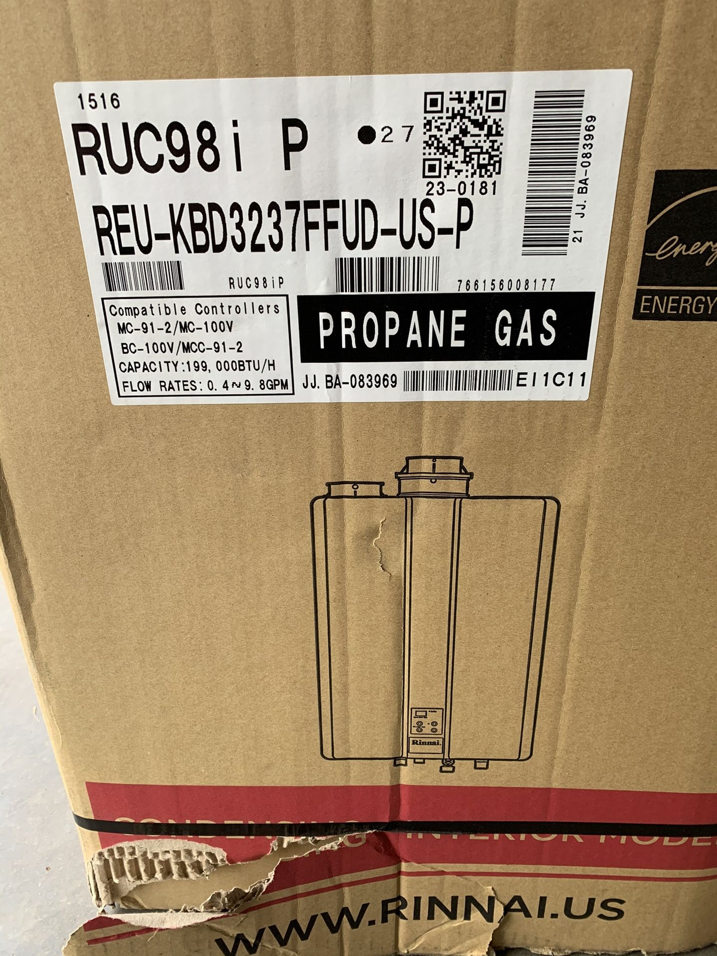 Rannai Tankless Water Heater