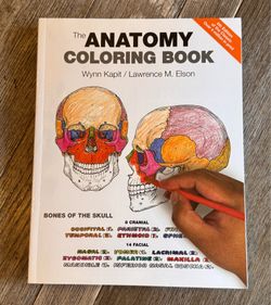 The Anatomy Coloring Book (Unused/Like New)