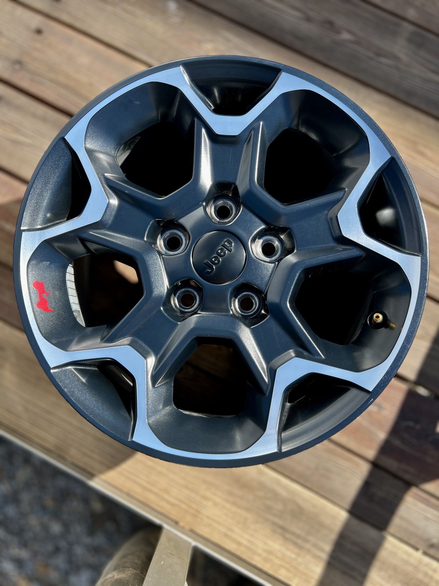 (4) Jeep Gladiator / Wrangler Rubicon OEM Wheels