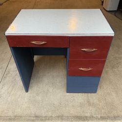 Vintage Solid Wood Desk 