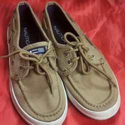Boys Nautica Little Kid & Big Kid Spinnaker Boat Shoes 1 Little Kid 