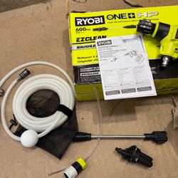 RYOBI ONE+ HP 18V Brushless EZClean 600 PSI 0.7 GPM Cordless Cold Water Power Cleaner (Tool Only)
