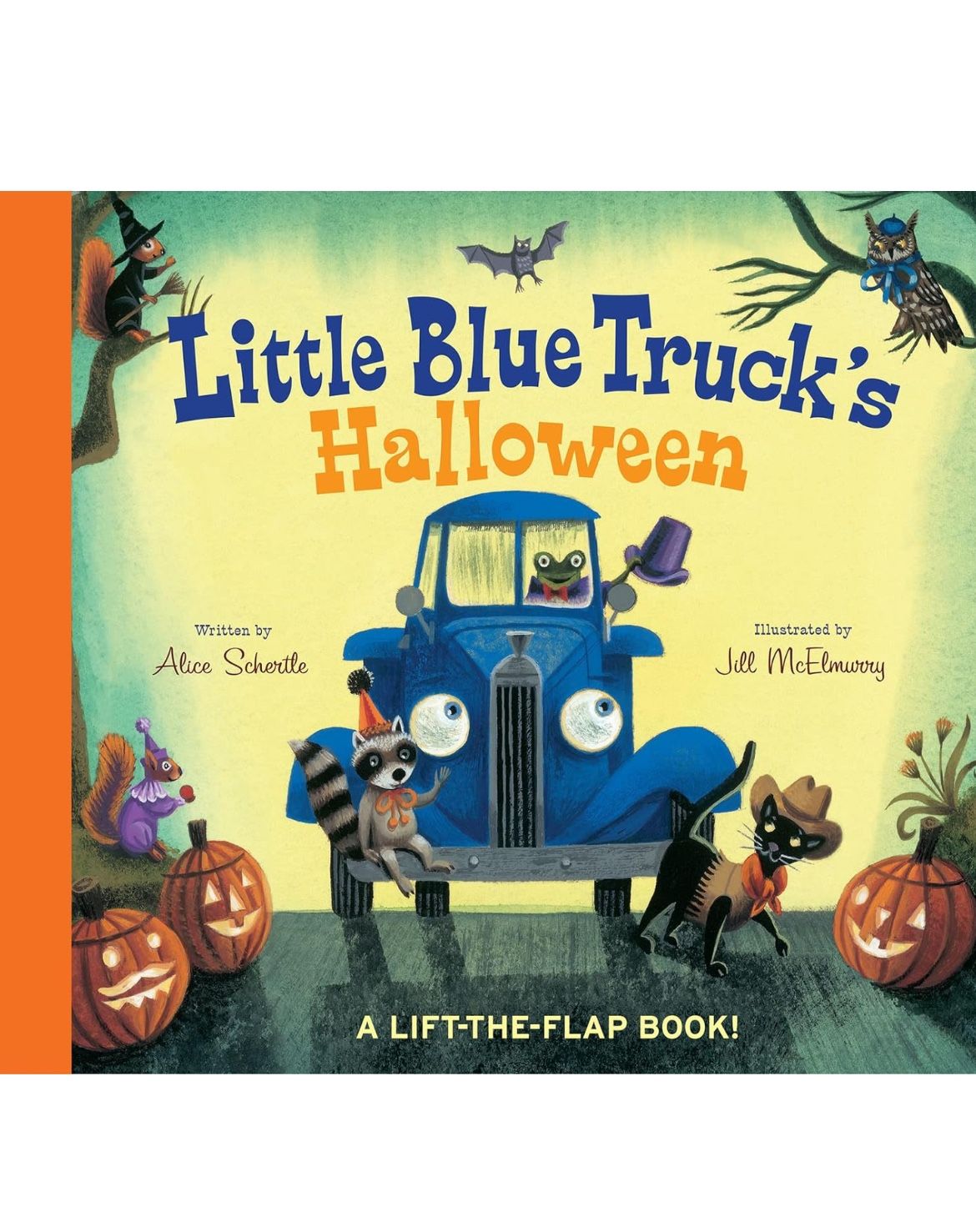 Little Blue Truck's Halloween: A Halloween Board Book for Kids, NEW
