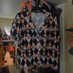 Vintage Halloween inspired pajama set small and large