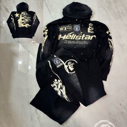 Hellstar set Hoodie + Sweatpants
