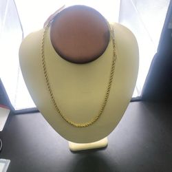 14K GOLD ROPE CHAIN 