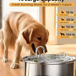 Lg Dog/Cat Water Fountain-Brand New-7 Lrs