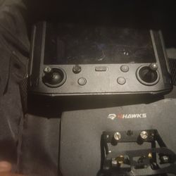 DJI Smart controller with 4hawks raptor sr antenna