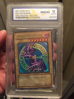 WCG graded 10/10 mint condition Dark magician SDY-006