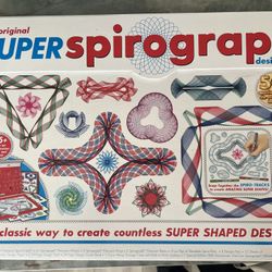 Super Spirograph with  GOLD METAL wheel