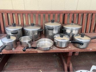 Stainless steel pots & pan