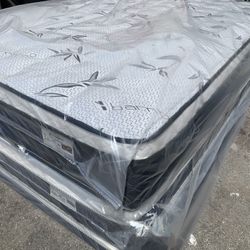 ✨Mattress Pillow Top All Sizes ✨ 🔸12” inches tall 🔹All sizes 🟠Queen sizes $199 🟡Full sizes $180 🟢Twin sizes $150 🔵Cal king $330 🟣E. King $330