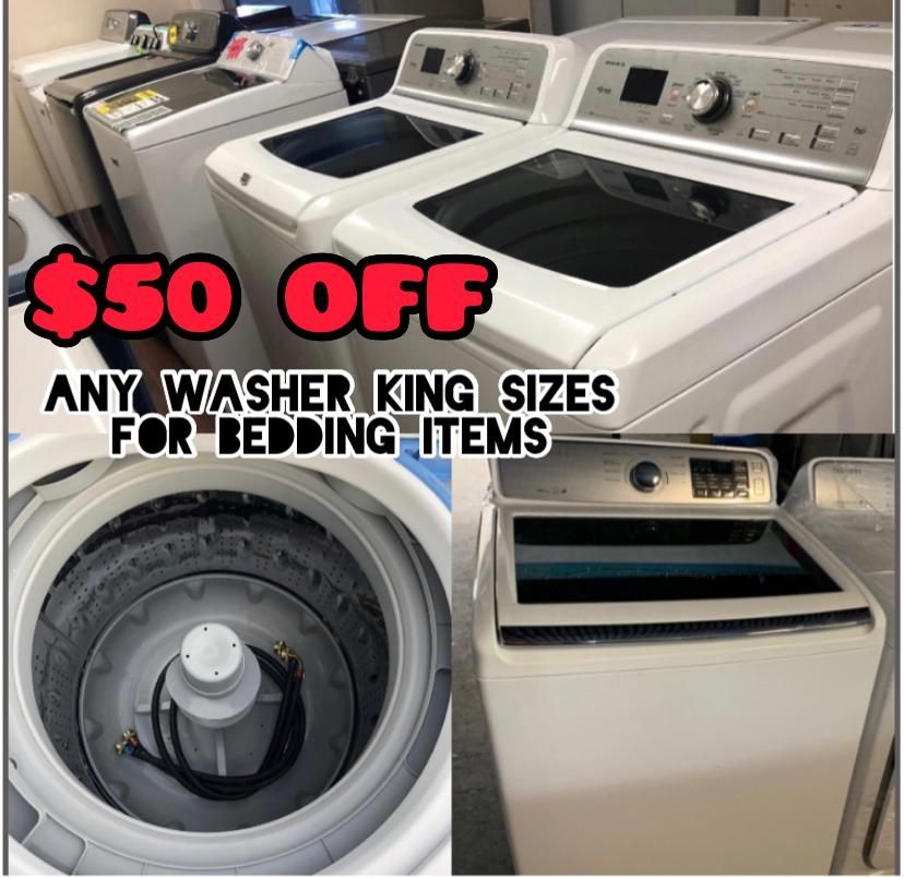 washing machine and dryer in angel appliances you will find this product at a great price and with the best machine, we have new and used, colors and