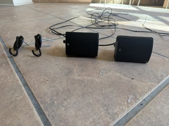 JBL Satellite Speakers (Pair) with Wall Mounts – Surround Sound