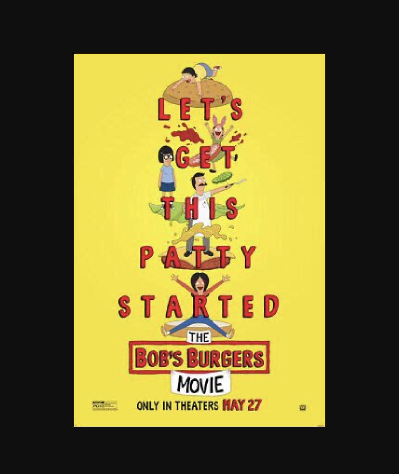 Bob’s Burgers Movie Poster